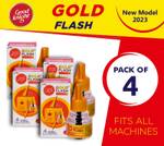 Good Knight Gold Flash Liquid Mosquito Vaporiser Refill Mosquito Vaporiser Refill  (4 x 45 ml)