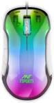 Ant Esports GM610 7D Crystal Full RGB, Instant 825 Chip, 7 Adjustable DPI Up to 12800 Wired Ambidextrous Optical Gaming Mouse  (USB 3.0, Black)