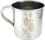 SAUBHAGYA Steel BATH MUG, Multipurpose Use MUG, Drinking Tea Coffee MUG- Large 1100ml Stainless Steel Bath Mug  (1100 ml)