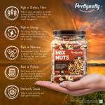 Prettynutty Healthy Nutmix |Mixed Dryfruits |Source of Vitamin and Minerals-Combo  (2 x 500 g)