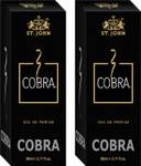 ST-JOHN Cobra Perfume Long Lasting 80 ML Eau de Parfum – 160 ml  (For Men & Women)