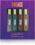 Engage Celebrations Men Perfume Spray Gift Pack, Travel Sized, Long Lasting, (25ml x 4) Perfume – 100 ml  (For Men)