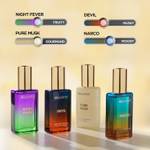 BELLAVITA Unisex Scents Gift Set|4x20ml|Long Lasting Perfume|Woody & Musk Fragrance Notes| Eau de Parfum – 80 ml  (For Men & Women)
