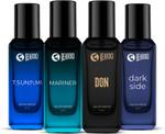 BEARDO Best Day Perfume Gift Set | Long Lasting | 4 x 20 ml Eau de Parfum – 80 ml  (For Men)