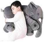 DearJoy Microfibre Baby Pillow Pack of 1 Animals Luxury  (Grey)