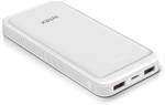 Intex 10000 mAh 22 W Power Bank  (Creamy White, Lithium Polymer, Fast Charging, Quick Charge 3.0 for Mobile)