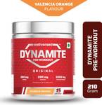 Wellversed Dynamite Pre-Workout (210g, 15 Servings) | Unleash Explosive Energy Pre Workout  (210 g, Valencia Orange)