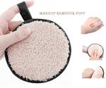 Buy 2 J & F Best Quality Round Shape Soft Skin Care makeup Remover Puff + J & F Long Stay Waterproof Smudge Proof Pencil Kajal  (Black, 6 g)