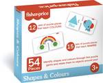FISHER-PRICE Fisher Price Shapes & Colours – 54 pcs jigsaw puzzles