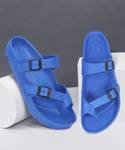 Paragon Men EVK3408G Stylish Waterproof Lightweight Durable Rainwear Casual Sandal  (Blue , 9)