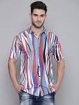 Smartees Men Striped Casual Multicolor Shirt