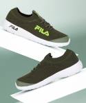 FILA Walking Shoes For Men  (Green , 9)