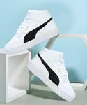 PUMA CA Pro Mid Sneakers For Men  (White , 9)
