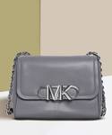 MICHAEL KORS Grey Women Sling Bag 30F2S7PS6L_Heather Grey  (Pack of 2)