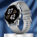 Fire-Boltt Talk 35.3mm (1.39) Bluetooth Calling with SpO2, Metal Body & Luxury Design Smartwatch  (Milange Grey Strap, 46)