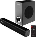 MarQ by Flipkart Thunder 60, 60 Watts, 2.1 Channel, Immersive cinematic experience, EQ Modes 60 W Bluetooth Home Audio Speaker (Black, 2.1 Channel)