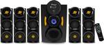Target TT-D5142 FM-USB-BT 5.1 Channel Multimedia Speakers 6.5″ SUBWOOFERS 165 W Bluetooth Home Theatre  (Black, 5.1 Channel)