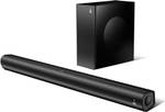 boAt Aavante 2.1 1200 120 W Bluetooth Soundbar  (Premium Black, 2.1 Channel)