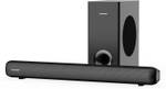 Blaupunkt SBW100 PRO+ 100 W Bluetooth Soundbar  (Black, 2.1 Channel)