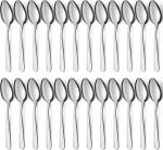 Convay 24 tea Stainless Steel Ice Tea Spoon, Coffee Spoon, Cream Spoon, Ice Tea Spoon, Tea Spoon Set  (Pack of 24)