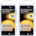 DURACELL Hearing Aid Batteries Size 13 Battery  (Pack of 12)