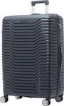 PROVOGUE Large Check-in Suitcase (75 cm) 4 Wheels – DARK GREY Hard Sided 4 Wheel Spinners, Expandable Bag with Number Lock – Grey