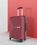 Safari Medium Check-in Suitcase (66 cm) 4 Wheels – Magnum Zeno 66 – Maroon
