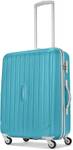 ARISTOCRAT Medium Check-in Suitcase (65 cm) 4 Wheels – Photon 65 – Hardbody Trolley Bag – Teal