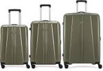 ARISTOCRAT by VIP Hard Body Set of 3 Luggage 8 Wheels – INVICTUS – Black