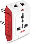 Goldmedal Spice Multi Plug | Travel Adaptor | 1 Socket Extension Boards  (Multicolor, 0 m)