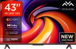 iFFALCON by TCL U65 108 cm (43 inch) Ultra HD (4K) LED Smart Google TV 2025 Edition with MEMC | Dolby Vision-Atmos | HVA Panel & Metallic Bezel-Less  (43U65)