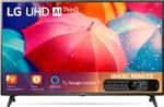 LG UQ7550 108 cm (43 inch) Ultra HD (4K) LED Smart WebOS TV with Alpha75 Gen5 AI Processor 4K, Magic Remote, 60Hz Refresh Rate  (43UQ7550PSF)