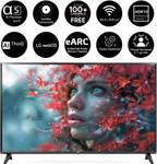 LG LR570 80 cm (32 inch) HD Ready LED Smart WebOS TV 2025 Edition with Alpha5 Gen 6 AI Processor | 100+ Free LG Channels | AI Brightness Control | AI Sound (Virtual Surround 5.1 Up-mix) | FTA Satellite Port | Magic Remote Compatible | 60Hz Refresh Rate | Alexa Built In | Works with Hey Google  (32LR570B6LA)