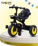 Miss & Chief Pixi Baby Tricycle Sturdy and Safe for Kids with storage baskets (Ages 2-5yrs) Tricycle  (Black)