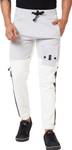 Spykar Men Printed, Colorblock Grey Track Pants