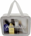 White Portable Makeup Bag
