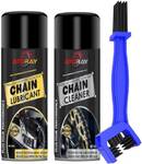 Atoray Bike Chain Lubricant And Chain Cleaner Spray With Cleaning Brush lubricant Chain Oil  (300 ml, Pack of 1)