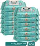 Mamma Love 99% Pure Water Baby Wet Wipes with Lid | Pack of 12 | 72 pcs/pack |.. (864 Wipes)
