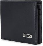 PUMA Men Blue Artificial Leather Wallet – Regular Size (6 Card Slots)