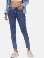 FLYING MACHINE Women Skinny Mid Rise Blue Jeans