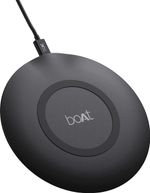 boAt floAtpad 350 Qi Certified r with 6mm Transmission Range & 1 Type C Output Cable Charging Pad