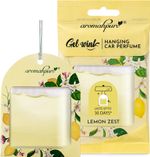 Aromahpure Lemon Car Freshener Diffuser Gel Wink Hanging Perfume|Pack of 1| Long-Lasting Up to 30 Days (7.5 ml)