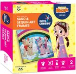 Fevicreate Chhota Bheem Sand and Sequins Art Kit – Ideal Gift for Kids 5+