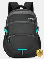 SAFARI Medium 30 L Laptop Backpack ASHPER CB With 6 Pockets (Black)