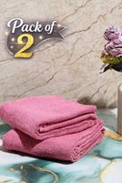 Moca by Monte Carlo Cotton 380 GSM Bath Towel (Pack of 2)