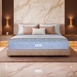 Sleepwell Ortho, Medium Firm, Pressure Relief, Anti-Microbial, 10 Yr Warranty, 6 inch Queen High Resilience (HR) Foam Mattress (L x W: 72 inch x 60 inch)