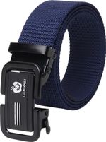 ShopGlobal Men Casual, Evening, Formal, Party Blue Nylon Belt
