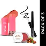 Just Herbs Blush, Line & Glow Set (Blush Stick, Lip Cheek Tint & …more