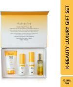 BELLAVITA Snail Mucin Luxury Gift Set| Contains Facewash, Serum, Moisturizer, Perfume|Korean Skincare|Snail 99 (4 Items in the set)