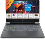 HP Victus Intel Core i5 13th Gen 13450HX – (16 GB/512 GB SSD/Windows 11 Home/6 GB Graphics/NVIDIA GeForce RTX 3050) 15-fa2652TX Gaming Laptop (15.6 inch, Mica Silver, Black Chrome Logo, 2.29 kg, With MS Office)